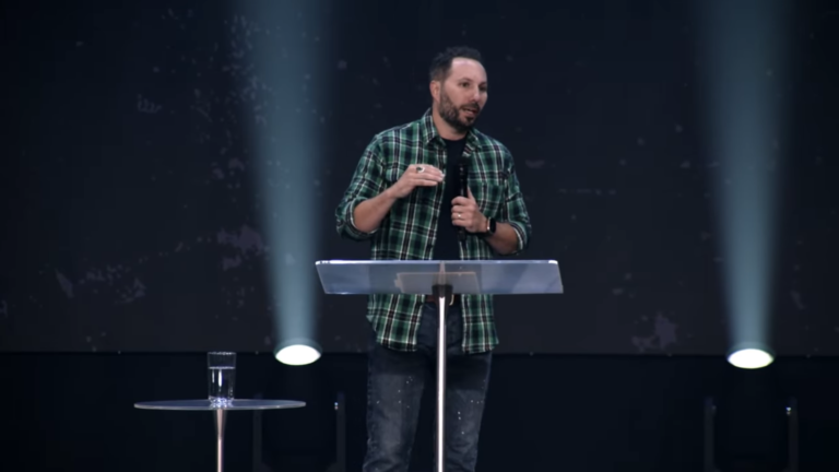 matt swaggart preaching from the pulpit